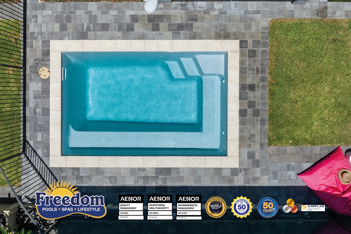 piscine coque australienne modèle Atlantis 4