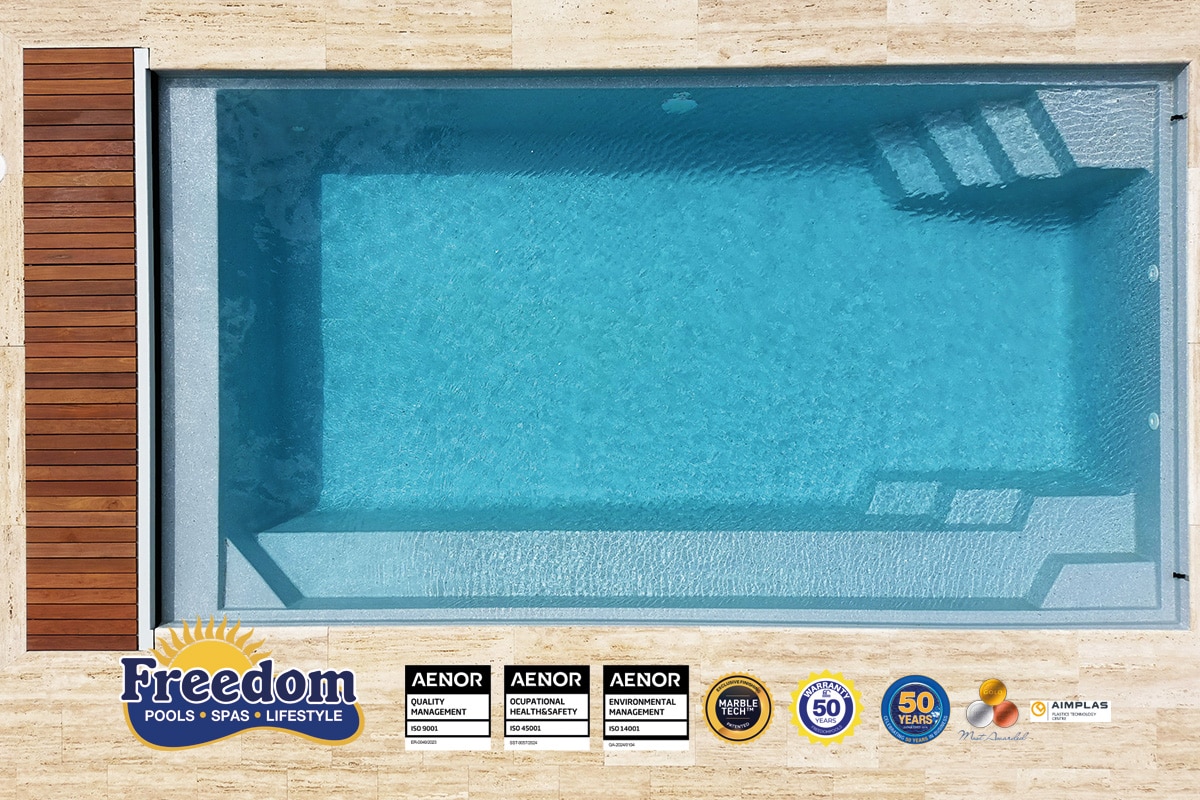 piscine coque modèle Atlantis 7