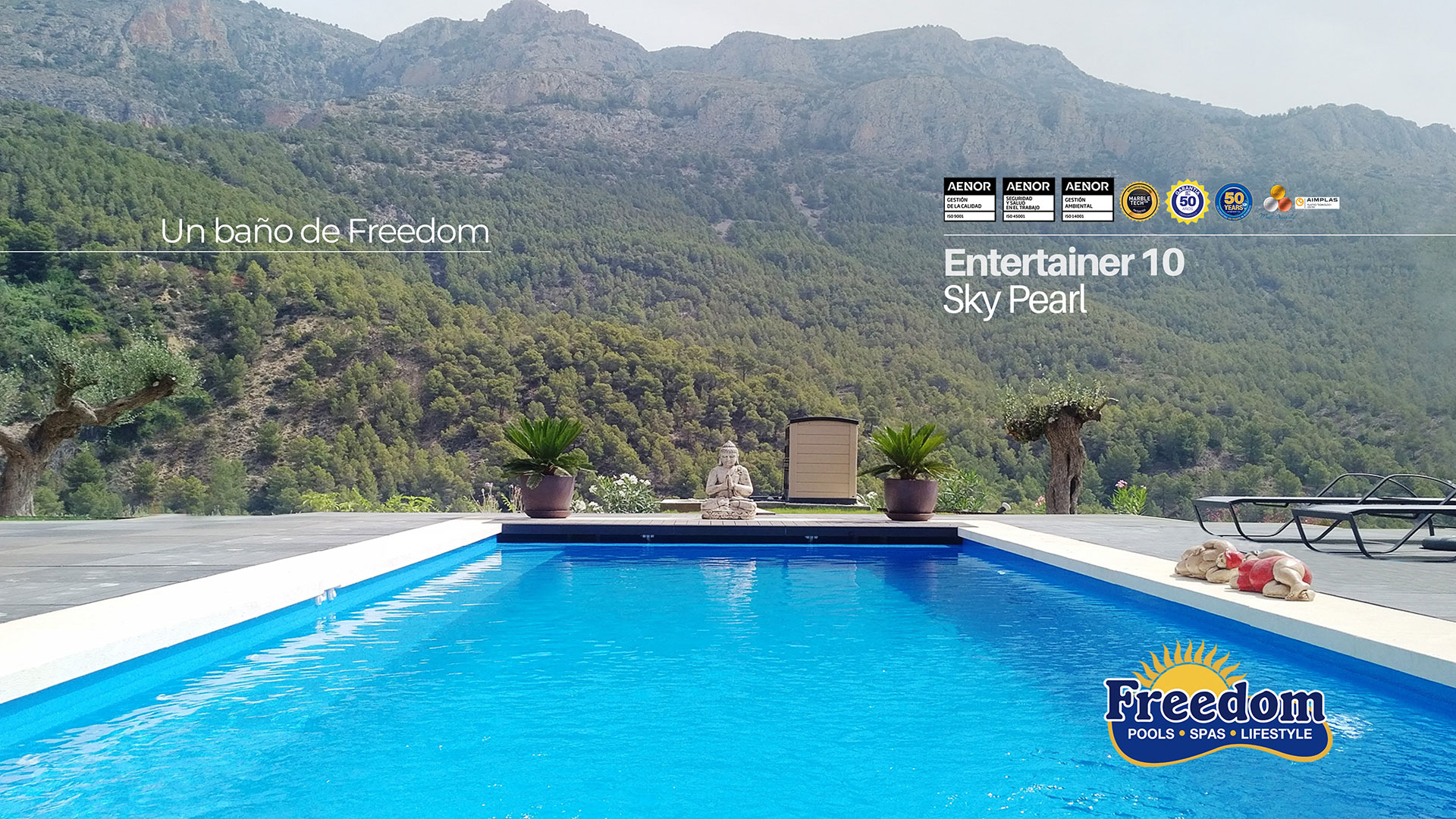 piscine coque modèle Atlantis 10