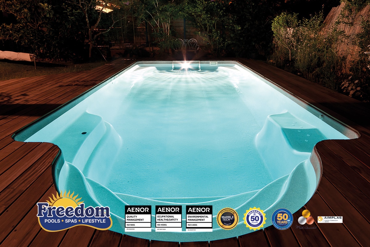 piscine coque australienne modèle Grecian