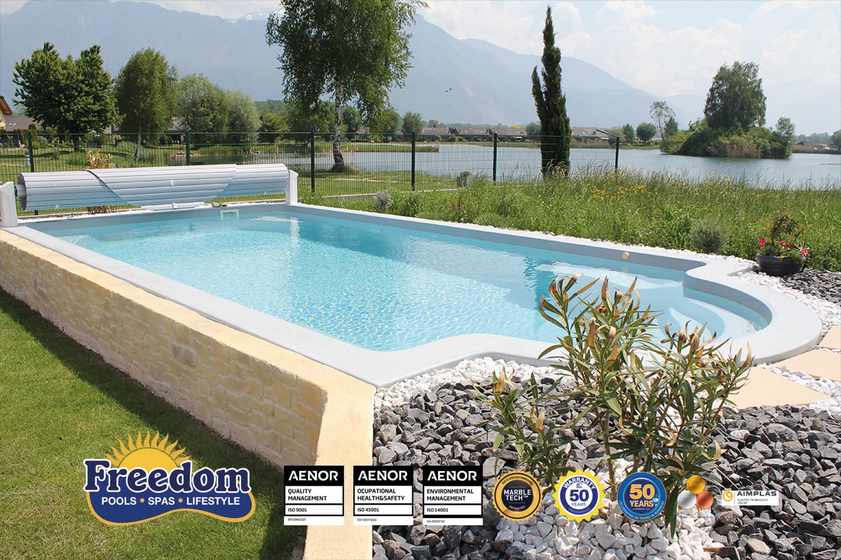 piscine coque modèle Grecian