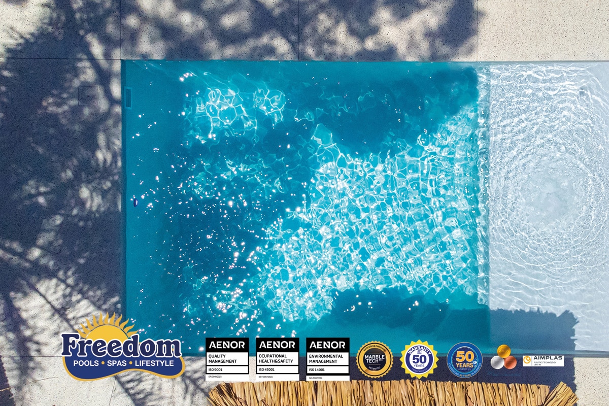 piscine coque australienne modèle Malibu