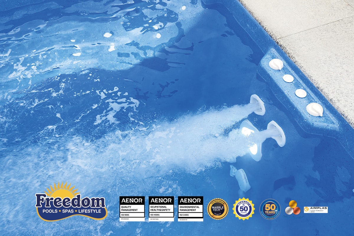 piscine coque modèle Portofino