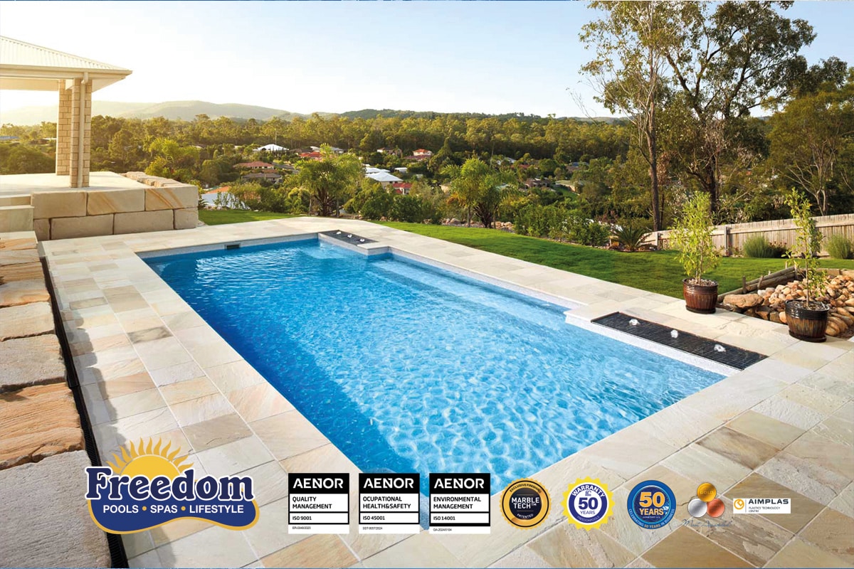 piscine coque australienne modèle Président