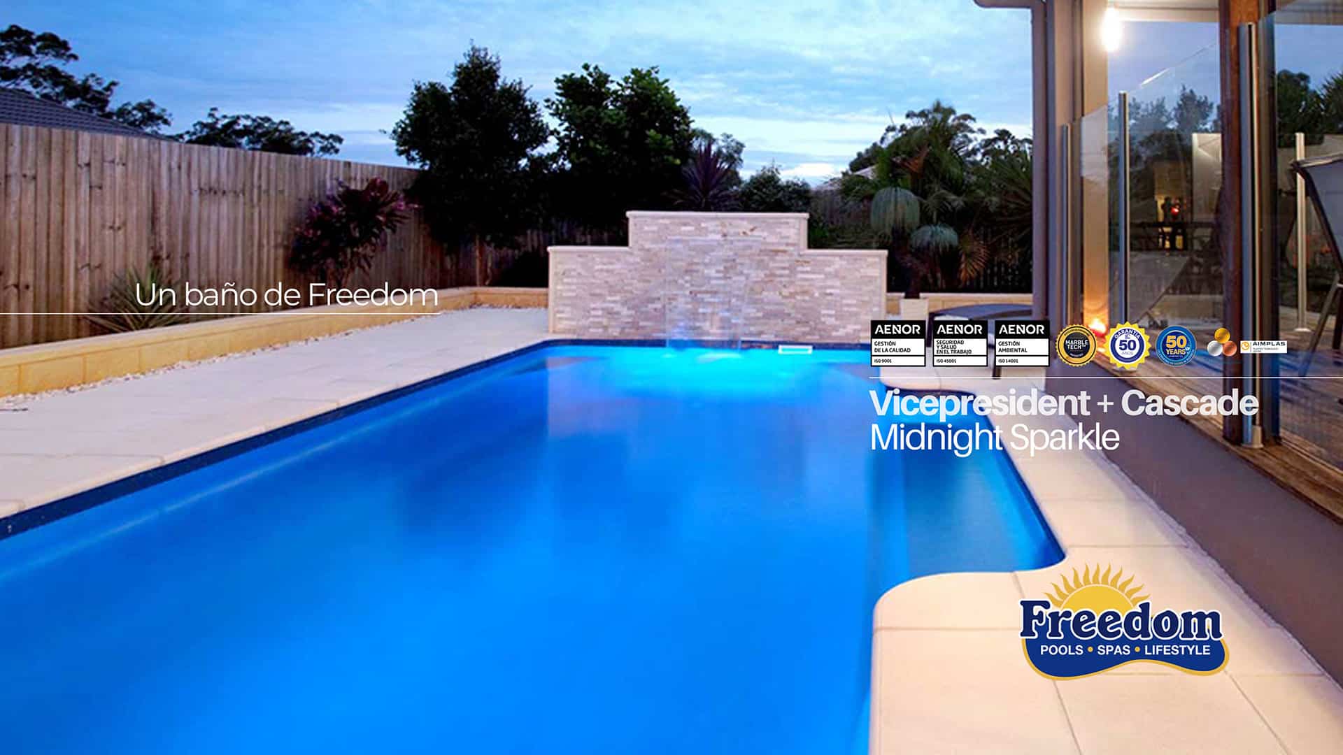 piscine coque australienne modèle Vice-président